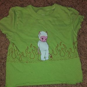 Cute devil baby tee